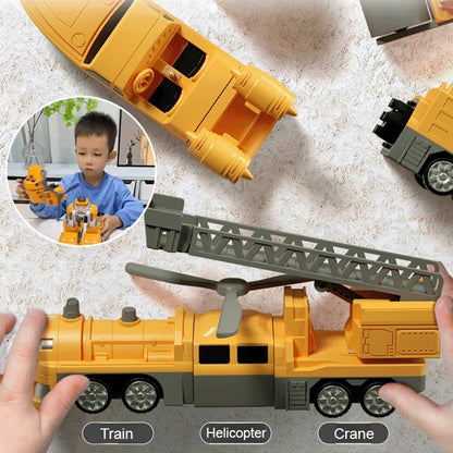 🧲 50% RABATT 🚗 Magnetischer Auto-Bausatz, verwandelbares Konstruktionsspielzeug