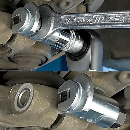 ⏳Zeitlich begrenztes Angebot⏳ Federbeinspreizer aus Kohlenstoffstahl – 5–11,4 mm Spreizbereich, 17 mm Sechskantantrieb