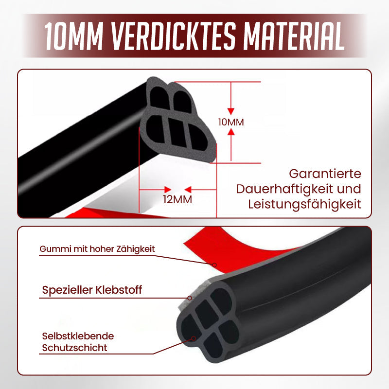 🔥🔥Neujahrsangebote🔥🔥Staubdichtes Gummidichtband zur Lärmminderung für Auto🚗