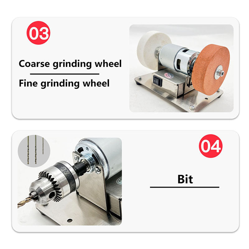 🎁Hot Sale 50% OFF⏳Multifunktionale, kleine, neue, elektrische Tischschleifmaschine