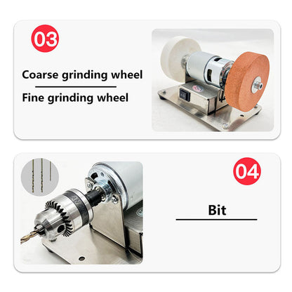 🎁Hot Sale 50% OFF⏳Multifunktionale, kleine, neue, elektrische Tischschleifmaschine