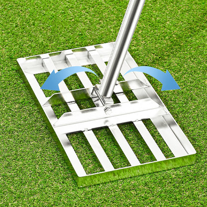 ☘️Professional Rasennivellierrechen für Garten und Golfplatz