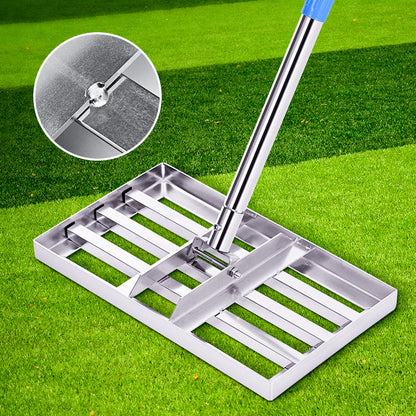 ☘️Professional Rasennivellierrechen für Garten und Golfplatz