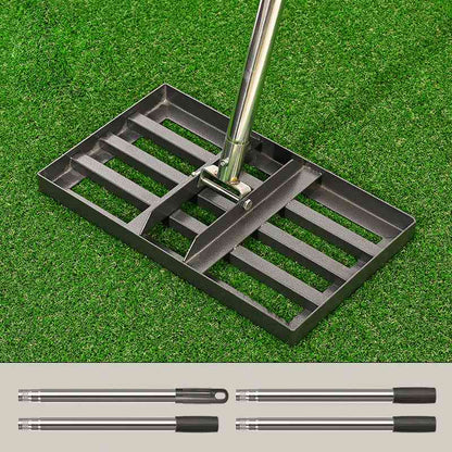 ☘️Professional Rasennivellierrechen für Garten und Golfplatz