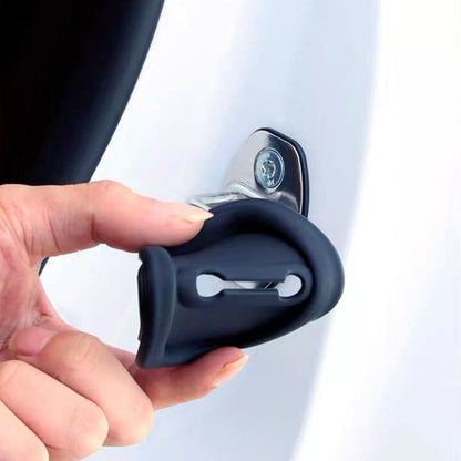 🎁Herstellerverkauf mit Superrabatt! 💥 Auto-Türschloss-Silikon-Abdeckung - Schallschutzmatten