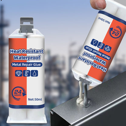🔥Neujahrsangebote🔥Hitzebeständiger, wasserfester Metall-Reparaturklebstoff