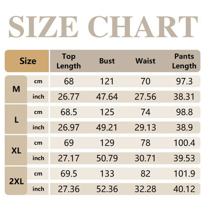 💫Sommer Hot Sale💃Set breiter Hosen mit 3/4 Ärmeln für Frauen