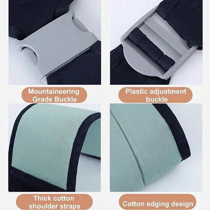 👶 50% RABATT! 🧸 4-in-1-Trage mit atmungsaktivem Mesh – 0–36 Monate, vorne & hinten – Tragekomfort & Nähe, Hände frei ✨