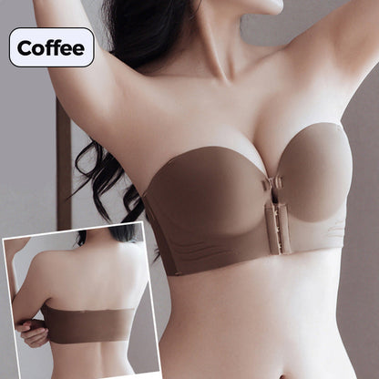 ⏳Begrenzte Zeit 50% Rabatt💥Damen-BH mit rutschfestem Frontverschluss und trägerlosem Design