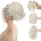 👻Halloween-Aktion👻Zeitlich begrenzt 25% RABATT💕Synthetische Kralle Clip In Pferdeschwanz Haarverlängerungen Diy Haarteil Haar Bun
