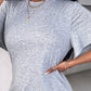 💕HEISSER VERKAUF 2024💕Langärmliges, geschlitztes T-Shirt-Kleid für Damen