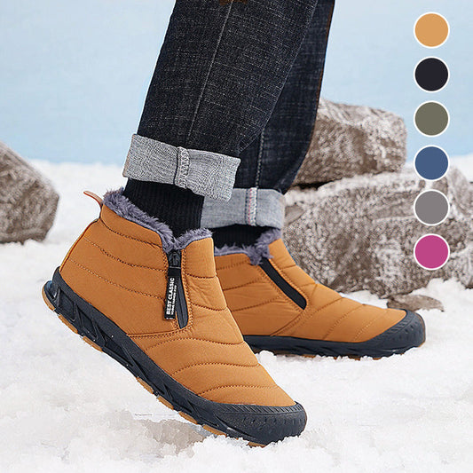 ❄️ 40% RABATT! 🎄 Warme Wasserdichte Outdoor-Schneestiefel – Kunstfellfutter, Rutschfeste Sohle & Bis -30°C ⛄