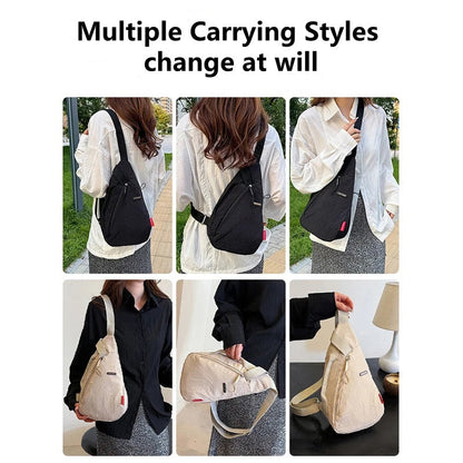 🌸Frühjahrsverkauf🌸Oxford Unisex-Schultertasche mit verstellbarem Riemen