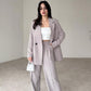 🔥50% Rabatt🔥 Langes 2-teiliges Blazer-Anzug-Set für Damen