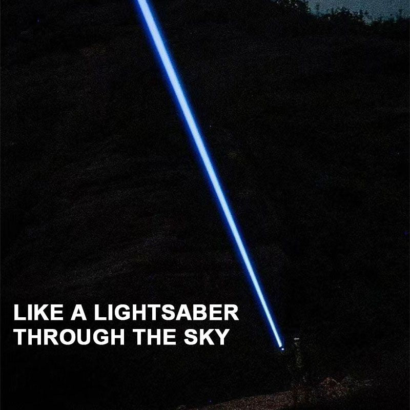 🔥 Heißer Verkauf 🔥 Multifunktionale weiße Laser Teleskop Zoom Tactical Taschenlampe