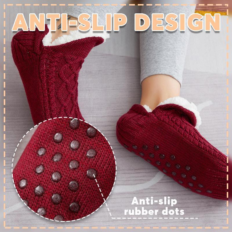(Weihnachtsgeschenk) Gepolsterte und verdickte Sockenschuhe