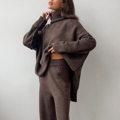 💕Lässiges, locker gestricktes 2-teiliges Set für Damen