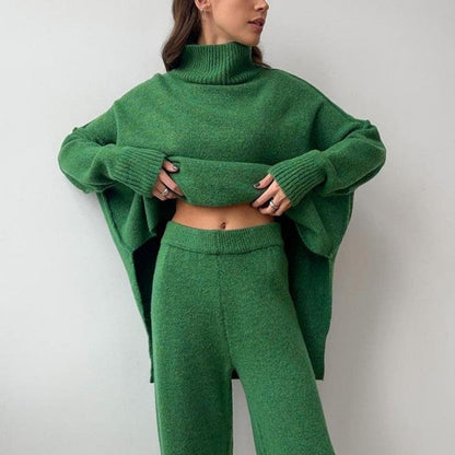 💕Lässiges, locker gestricktes 2-teiliges Set für Damen