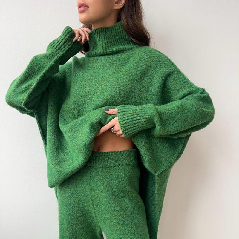 💕Lässiges, locker gestricktes 2-teiliges Set für Damen