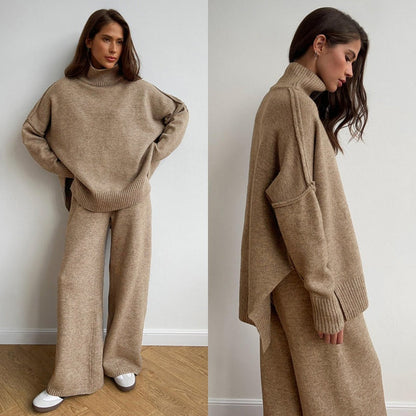 💕Lässiges, locker gestricktes 2-teiliges Set für Damen