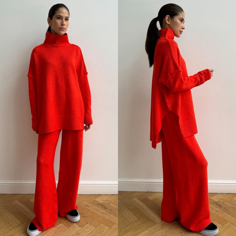 💕Lässiges, locker gestricktes 2-teiliges Set für Damen