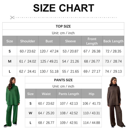 💕Lässiges, locker gestricktes 2-teiliges Set für Damen