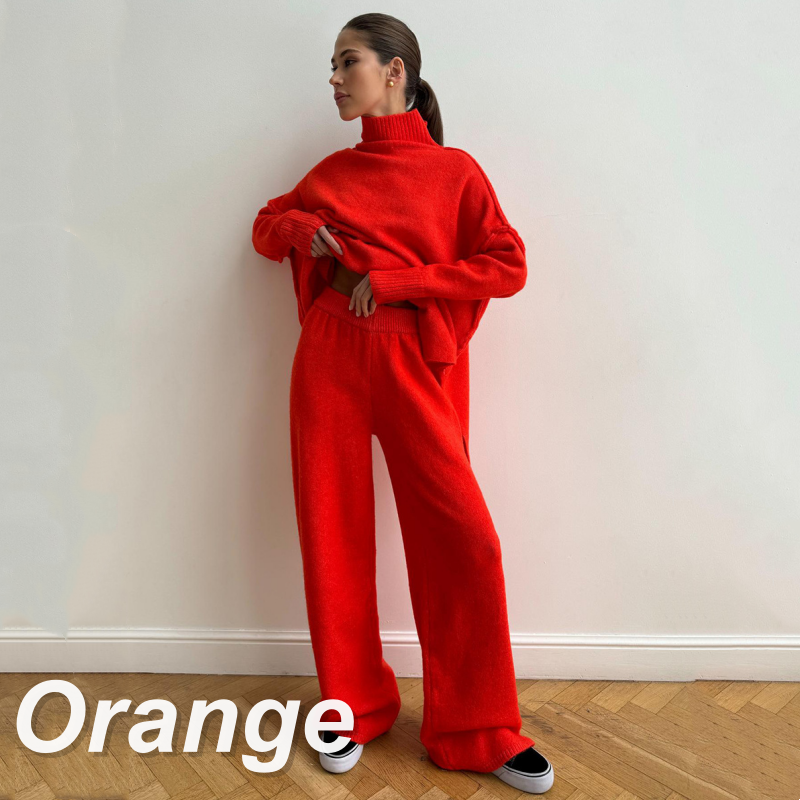 💕Lässiges, locker gestricktes 2-teiliges Set für Damen