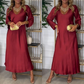 50% Rabatt🔥Elegantes, glänzendes Maxikleid für Damen