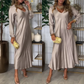 50% Rabatt🔥Elegantes, glänzendes Maxikleid für Damen