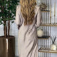 50% Rabatt🔥Elegantes, glänzendes Maxikleid für Damen