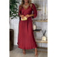 50% Rabatt🔥Elegantes, glänzendes Maxikleid für Damen