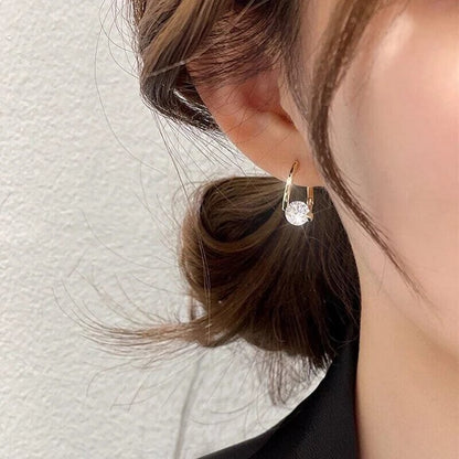 🥰Diamantene runde Ohrstecker?Die besten Geschenke für Ihre Liebsten?