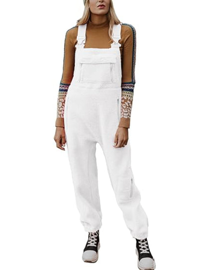 2024 Neue warme Overalls für Damen, lockere, lässige Overalls