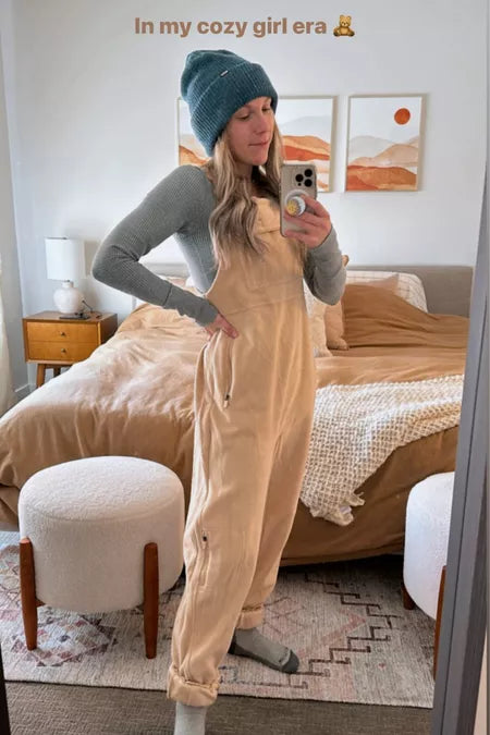2024 Neue warme Overalls für Damen, lockere, lässige Overalls