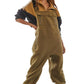 2024 Neue warme Overalls für Damen, lockere, lässige Overalls