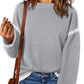 Lässiger Strickpullover für Damen