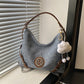 Weiche Vintage-Schultertasche für Damen