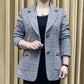 ❄️Winter-Specials❄️Lässiger langärmeliger Blazer für Damen