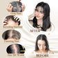 2025 Neues Design🌸Natürliches Haarteil mit Pony für Frauen💇‍♀️