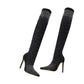 🌟50% RABATT✨Glitzernde Faux-Diamanten-Kniestiefel für Frauen✨