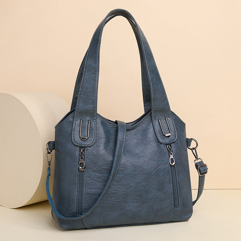 Retro Große Kapazität Verstellbare Crossbody Handtasche