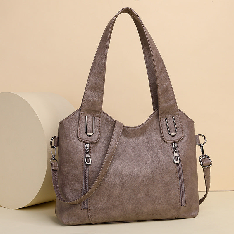 Retro Große Kapazität Verstellbare Crossbody Handtasche