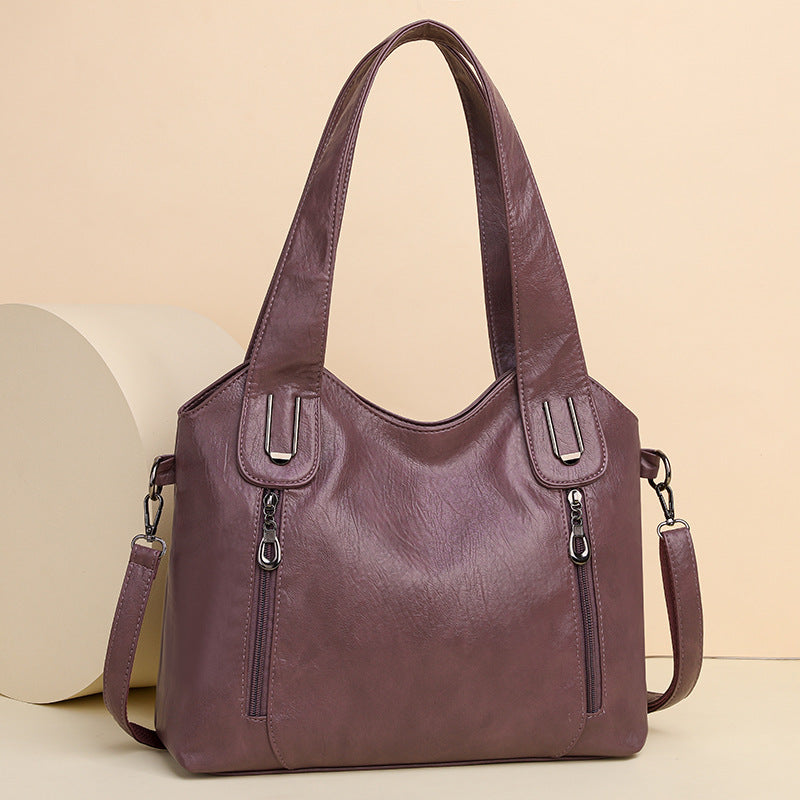 Retro Große Kapazität Verstellbare Crossbody Handtasche