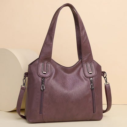 Retro Große Kapazität Verstellbare Crossbody Handtasche