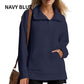 🔥Heißer Verkauf 50% Rabatt🔥Lässiges Damen-Pullover-Top mit halbem Revers und tiefem Saum