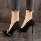 👠Hochwertige Damenschuhe✨Damen Strass Stiletto Pumps