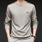 Lässiger Pullover mit Rundhalsausschnitt für Männer