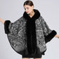 Women's Fall and Winter Oversized Hooded Shawl Jacket