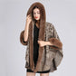 Women's Fall and Winter Oversized Hooded Shawl Jacket