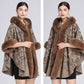 Women's Fall and Winter Oversized Hooded Shawl Jacket